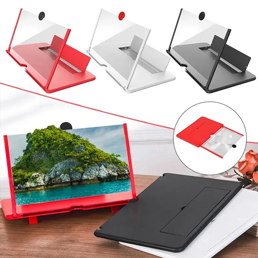 F3 10-Inch 3D Mobile Screen Magnifier – Foldable Phone Display Stand