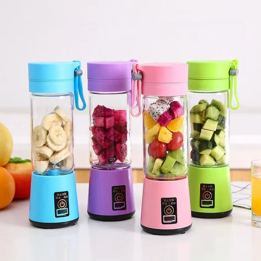 Portable USB Rechargeable Blender – 380ml Personal Smoothie Maker