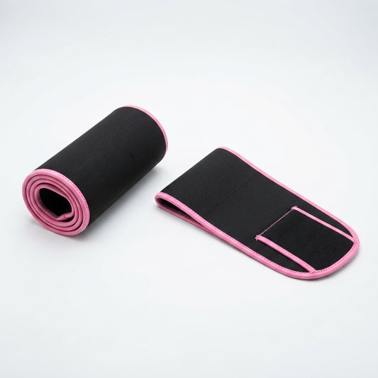 Waist Trimmer Sweat Belt – Adjustable Workout & Tummy Support Belt