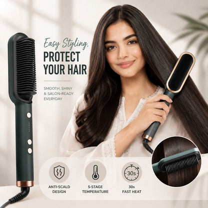 Hair Straightener Brush