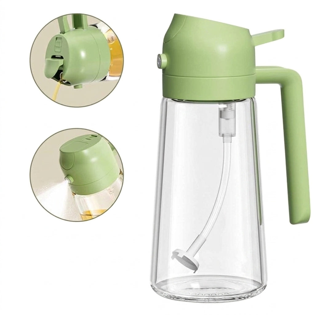 2-in-1 Oil Spray Bottle for Cooking & BBQ