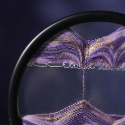 Dynamic 3D Moving Sand Art LED Desk Lamp