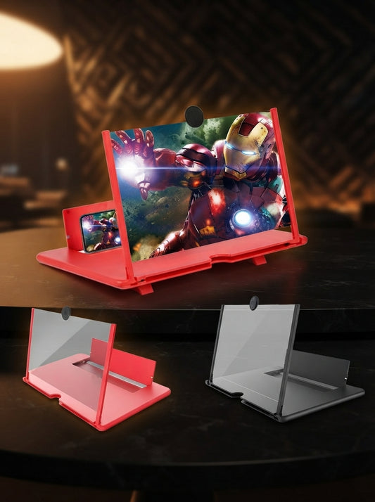 F3 10-Inch 3D Mobile Screen Magnifier – Foldable Phone Display Stand
