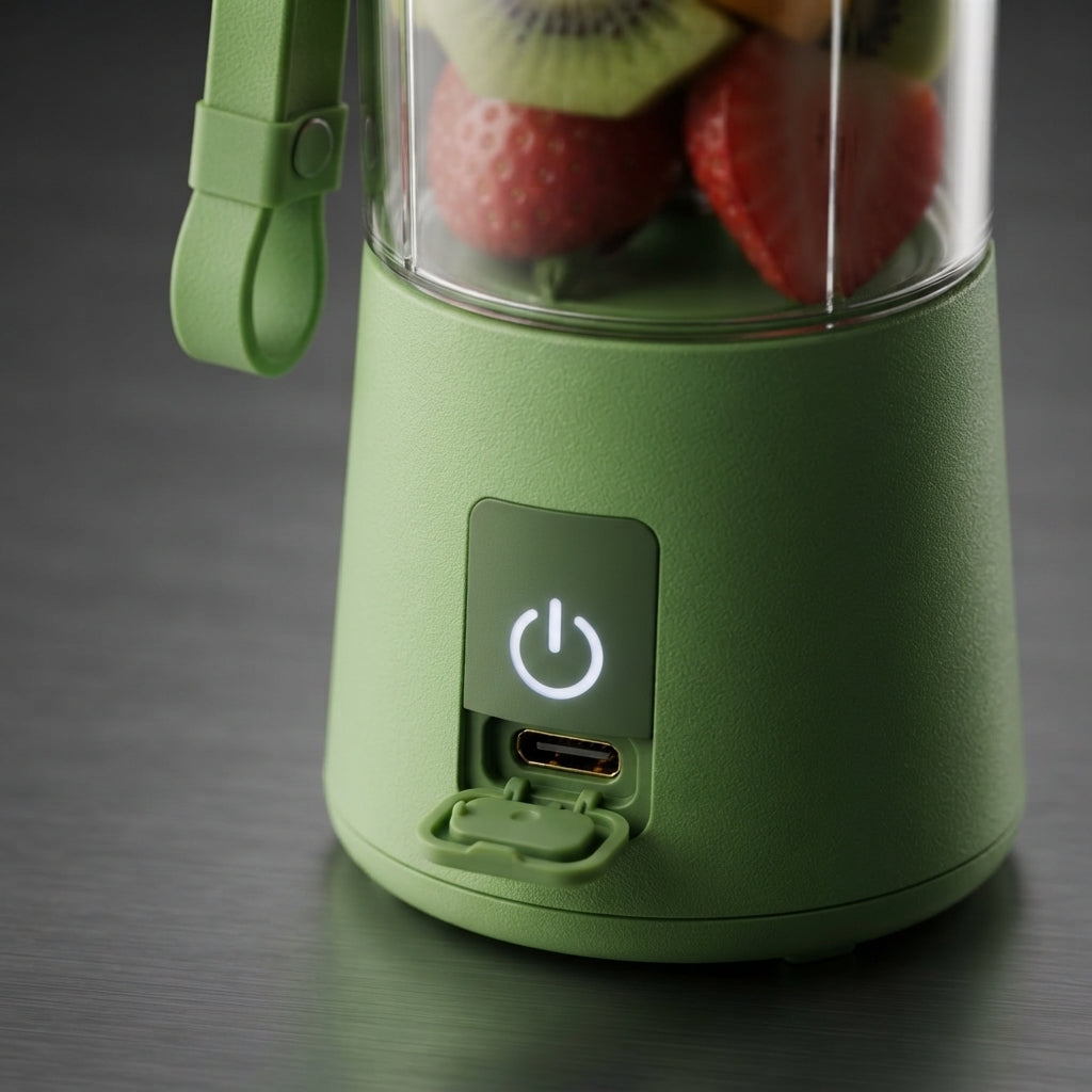 Portable USB Rechargeable Blender – 380ml Personal Smoothie Maker