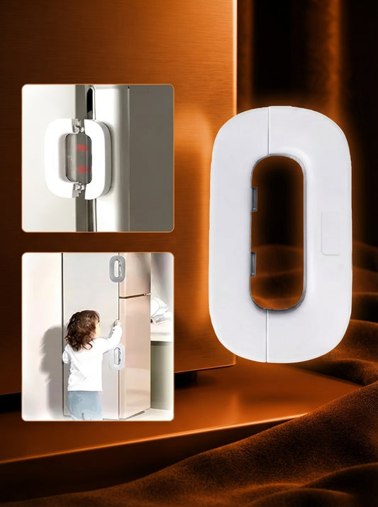 Child Safety Refrigerator Lock – Durable Security Latch for Fridge & Cabinets