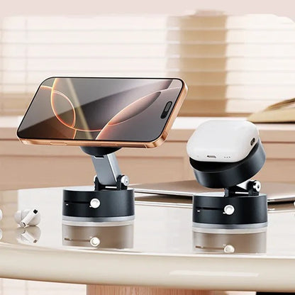 Vacuum Magnetic Phone Holder – Double-Sided Hands-Free Mount