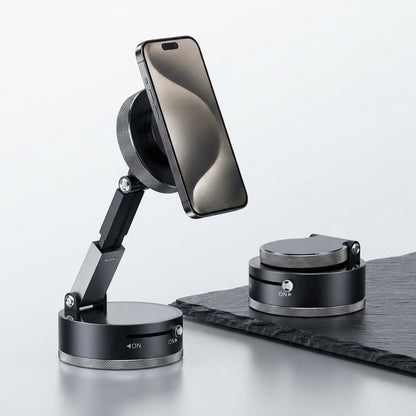Vacuum Magnetic Phone Holder – Double-Sided Hands-Free Mount
