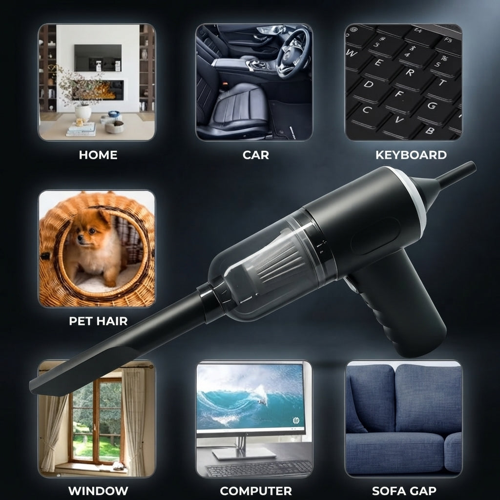 3-in-1 Portable Cordless Vacuum Cleaner